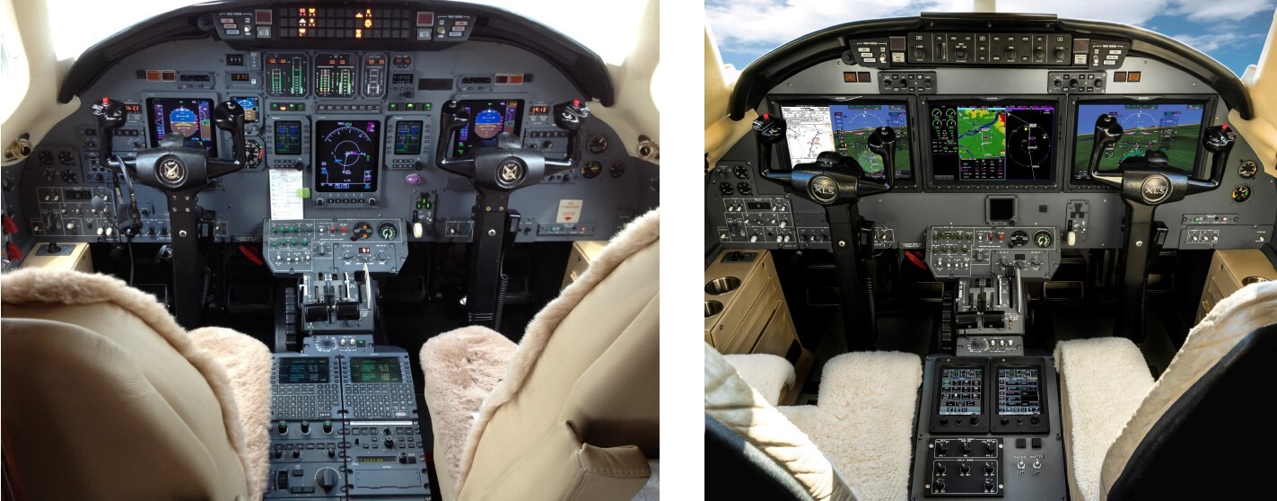 Before and After Garmin G5000